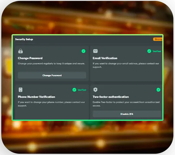 Completar toda la información del perfil