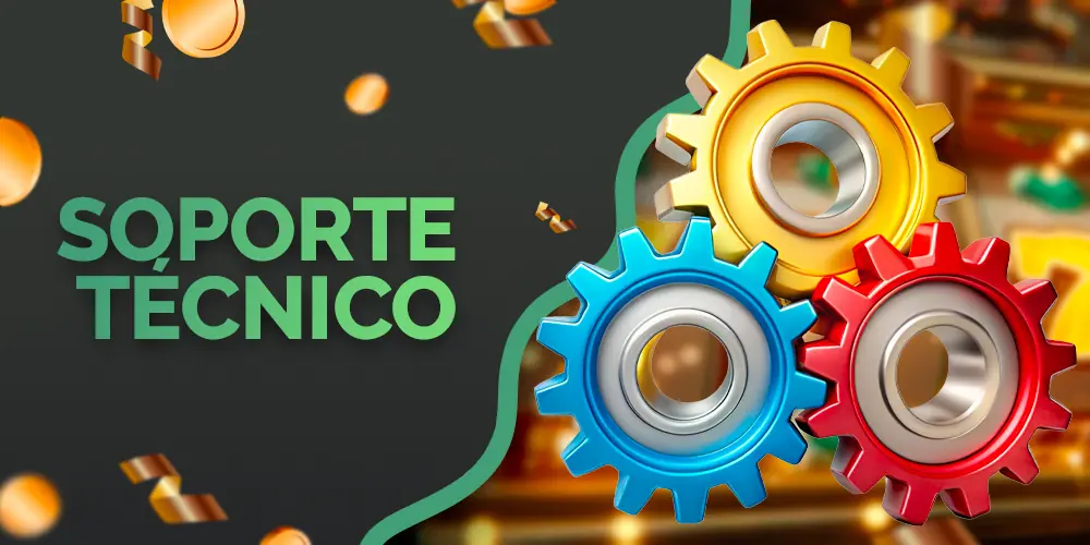 Banner de soporte técnico de BC Game