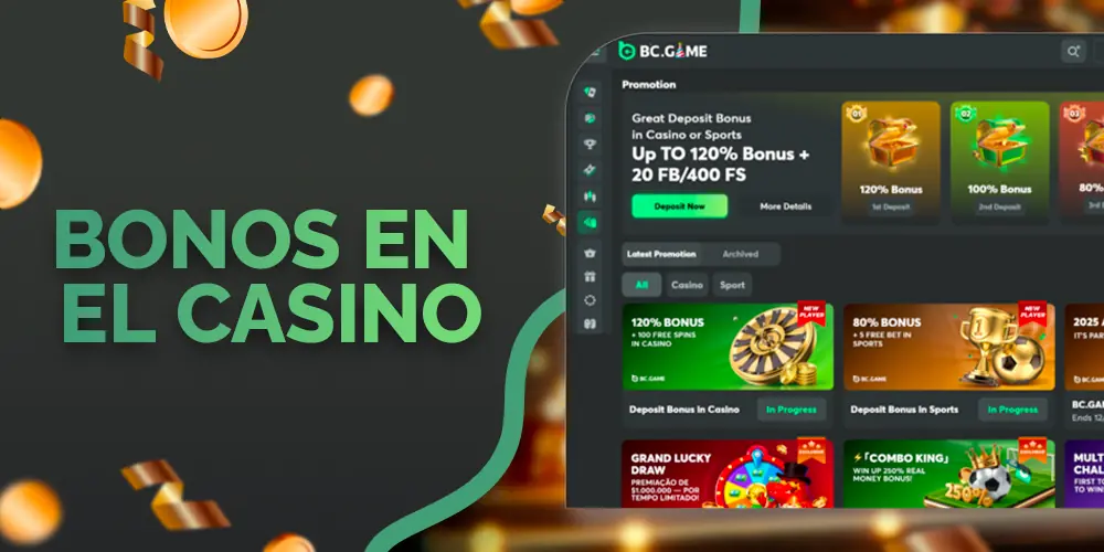 Bonificaciones en el casino